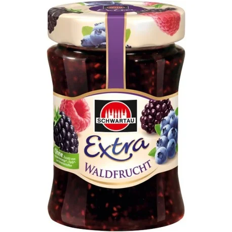 джем швартау лесные ягоды 340г