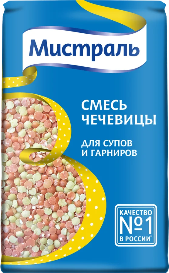 Чечевица смесь мистраль 450гр