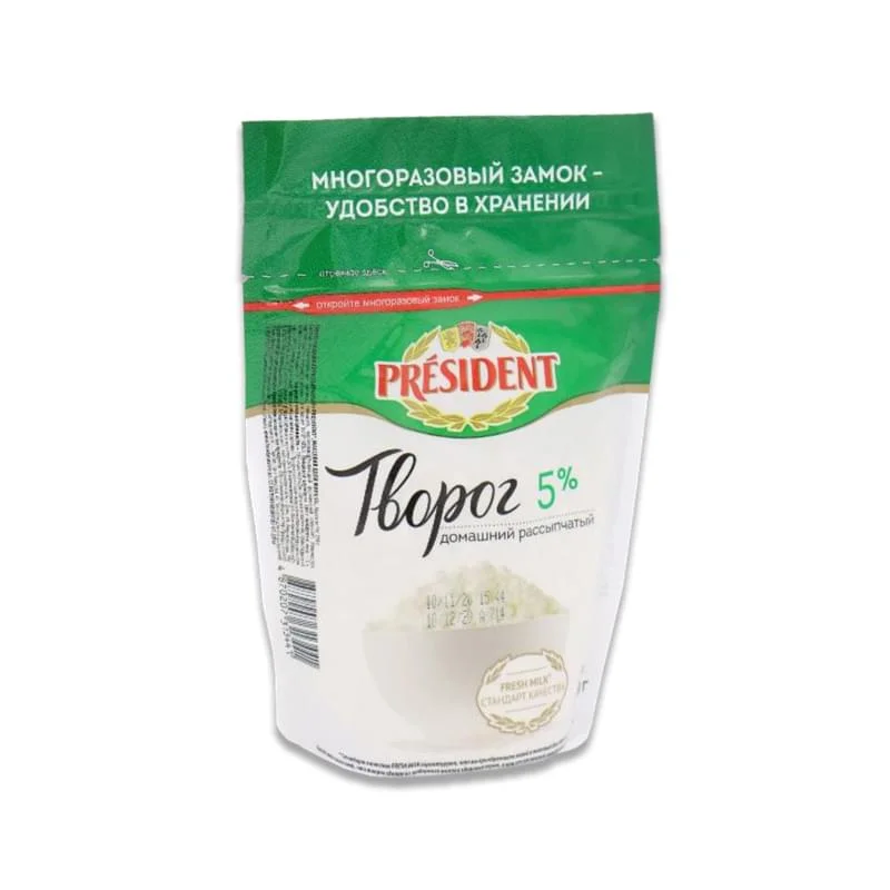 Творог президент 5% 350гр