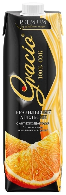 Грацио апельсин сок 950мл