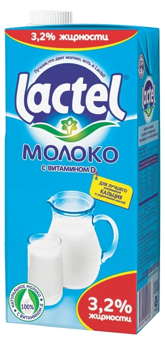 Лактельмолоко 3.2% 1л проф