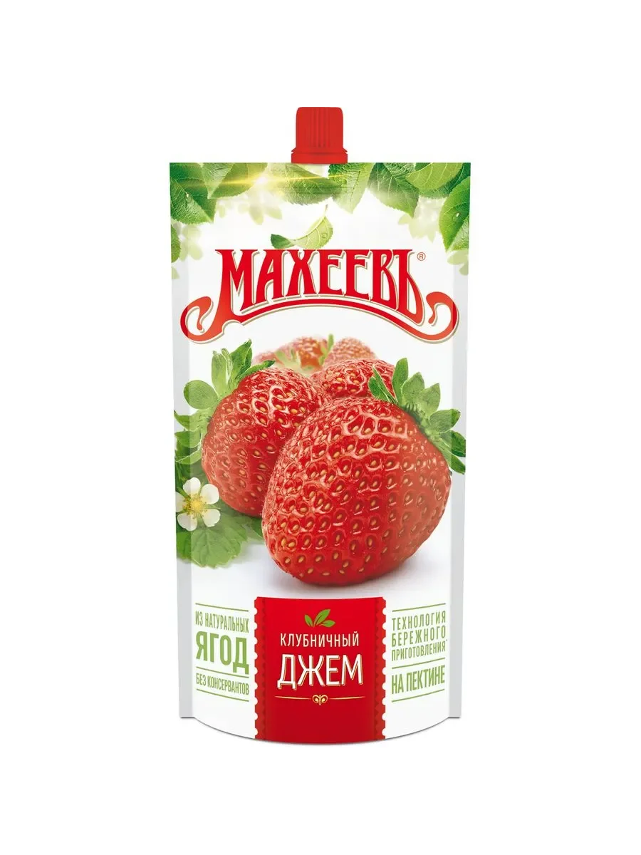 Джем махеев клубника 300г