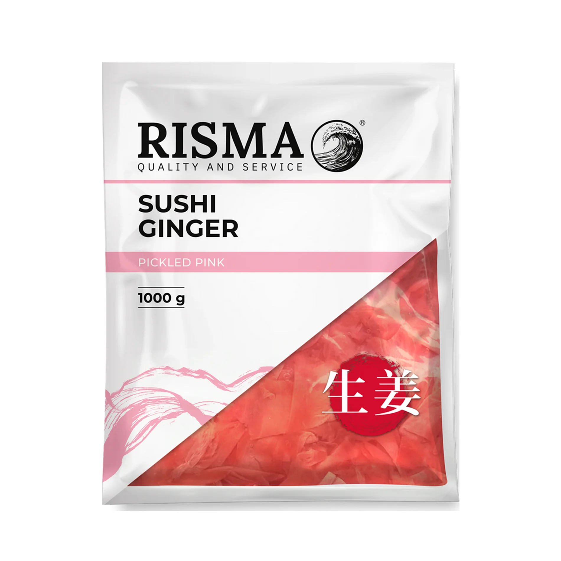 имбирь маринованный 1кг розовый