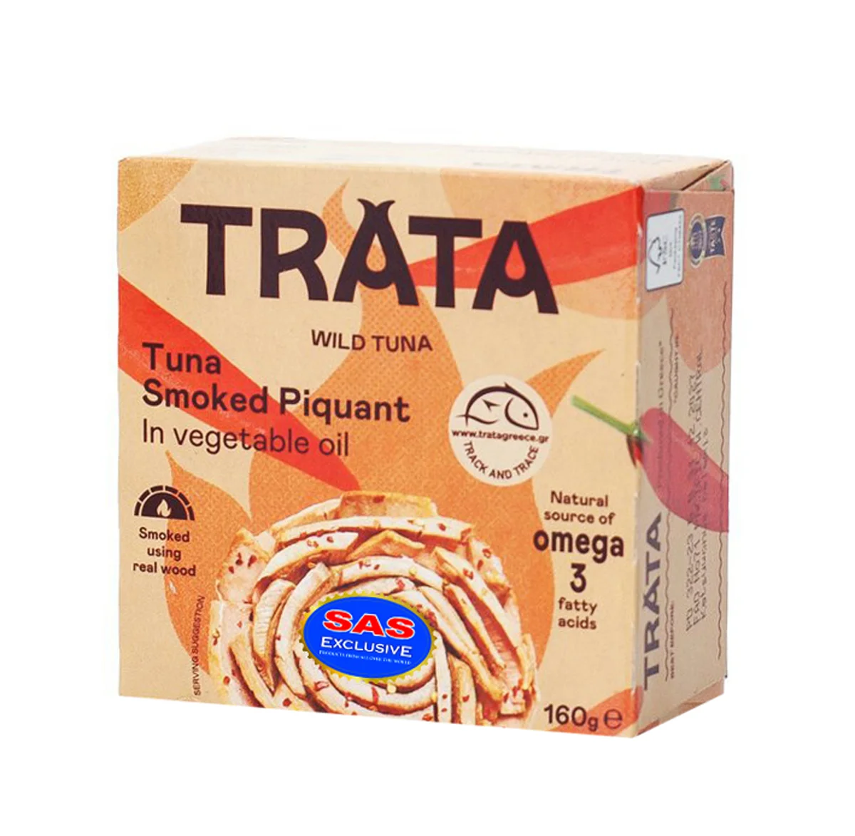 Тунец трата острый 160г