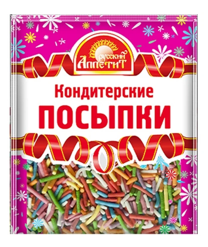 кондитерская посыпка вермишель 50гр