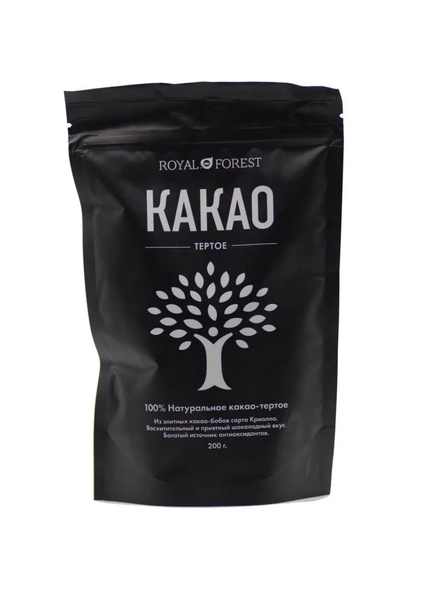 Какао тертое 200г