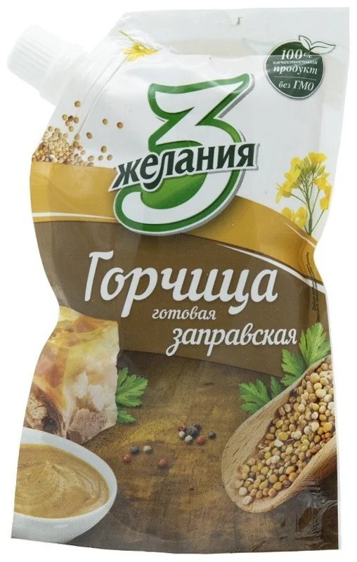Горчица 3 желания 140гр
