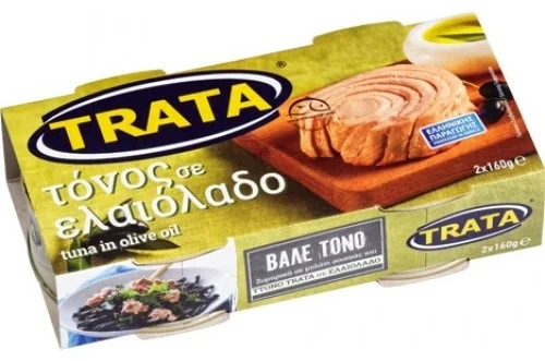 Тунец трата в оливковом масле 160гр