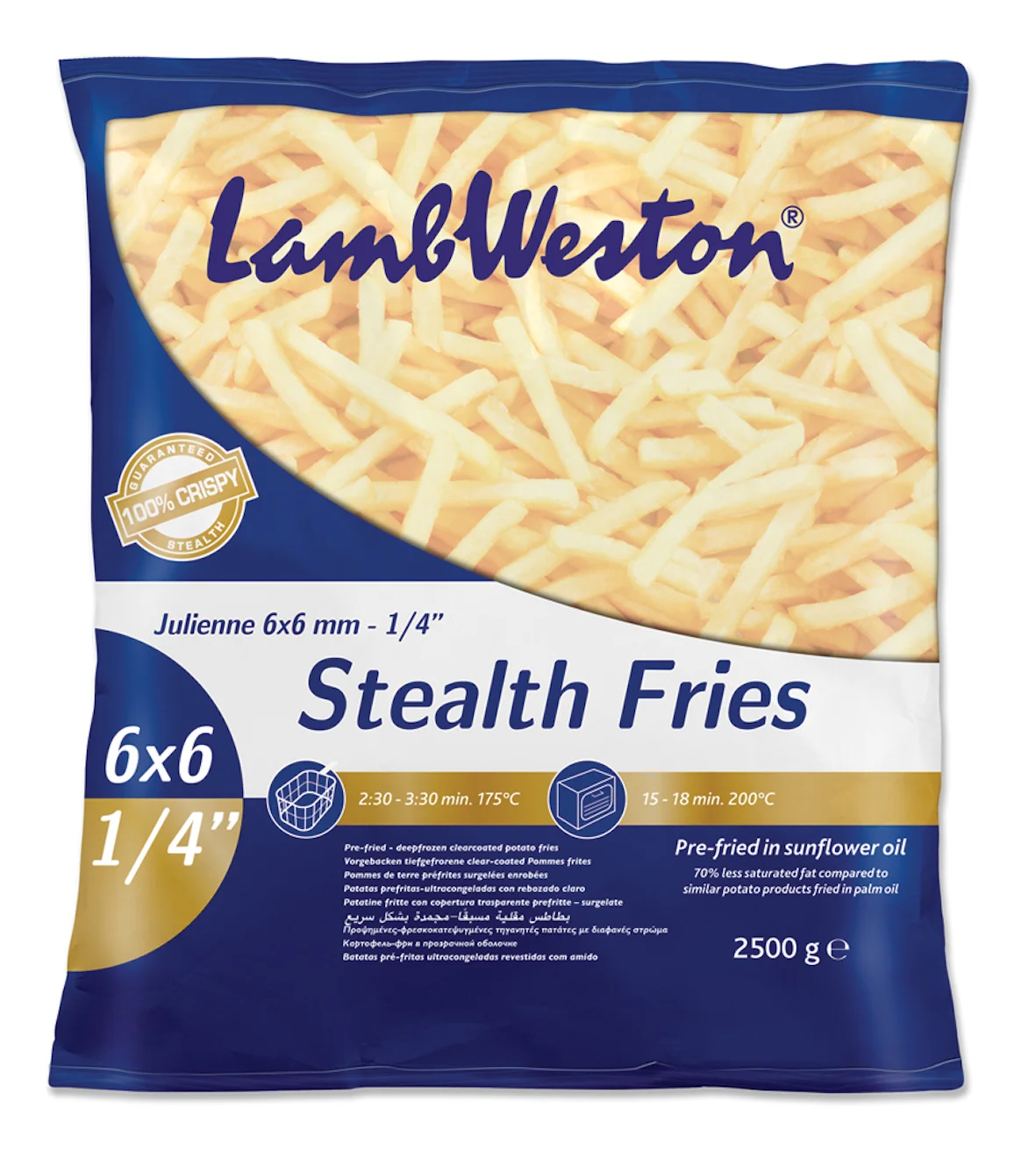 Картофель фри 2.5кг