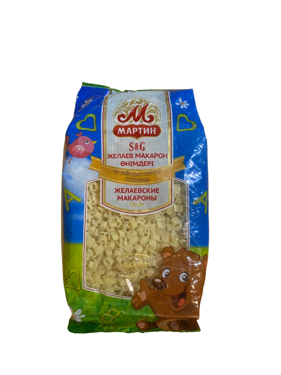 Макароны алфавит 250гр