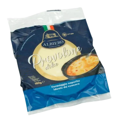 сыр проволоне дольче с орегано 180г albero