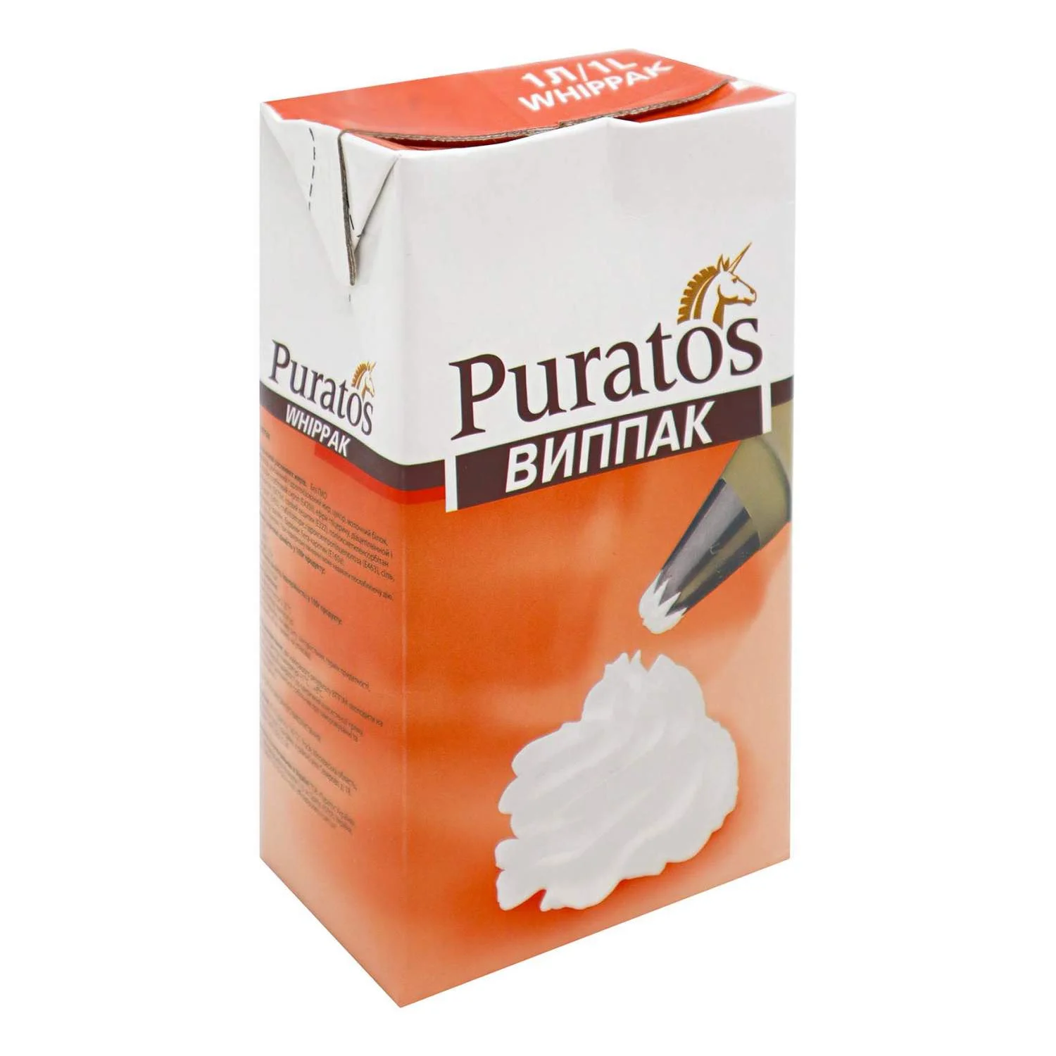 Сливки випак 1л