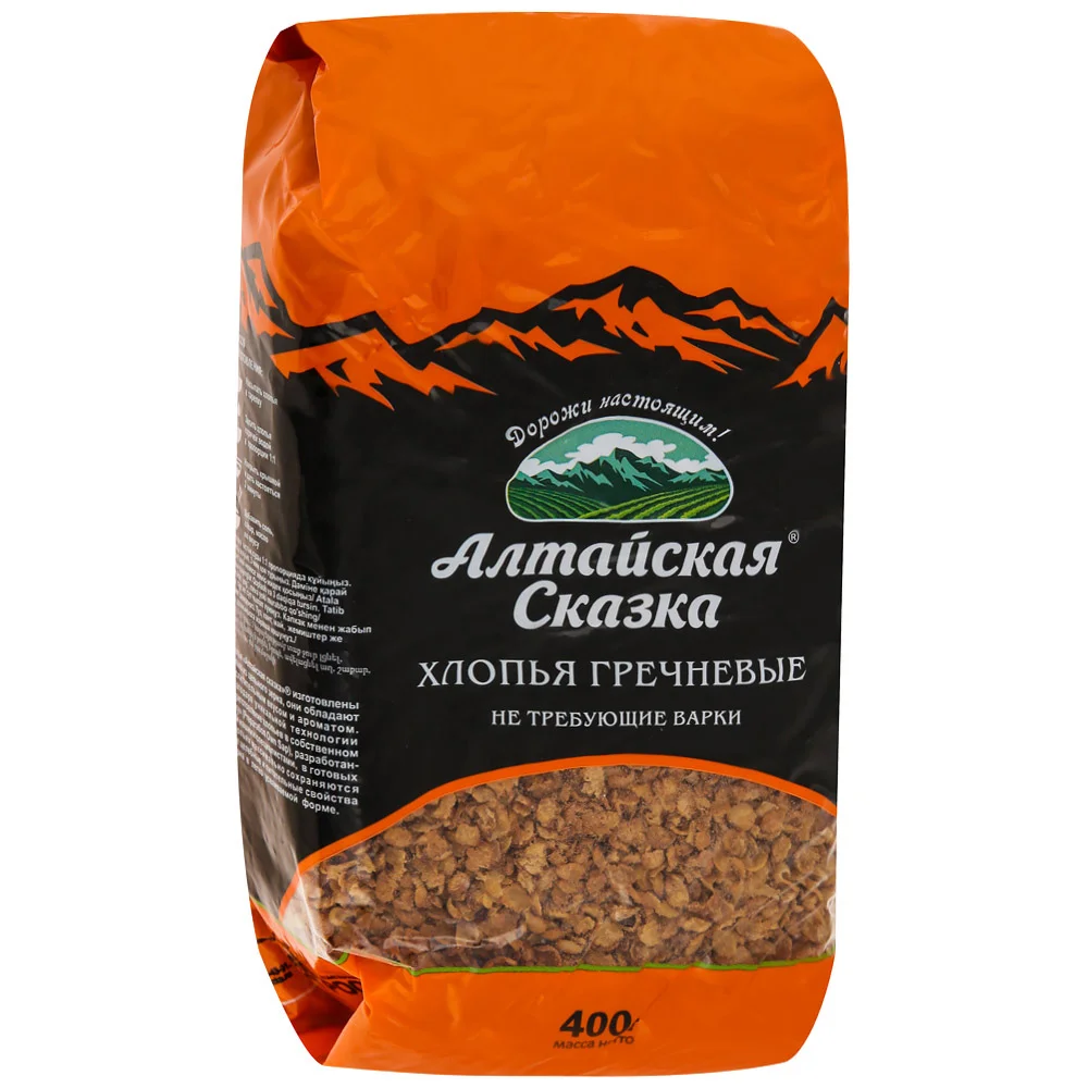 Гречневая хлопья Алтайская сказка 400гр