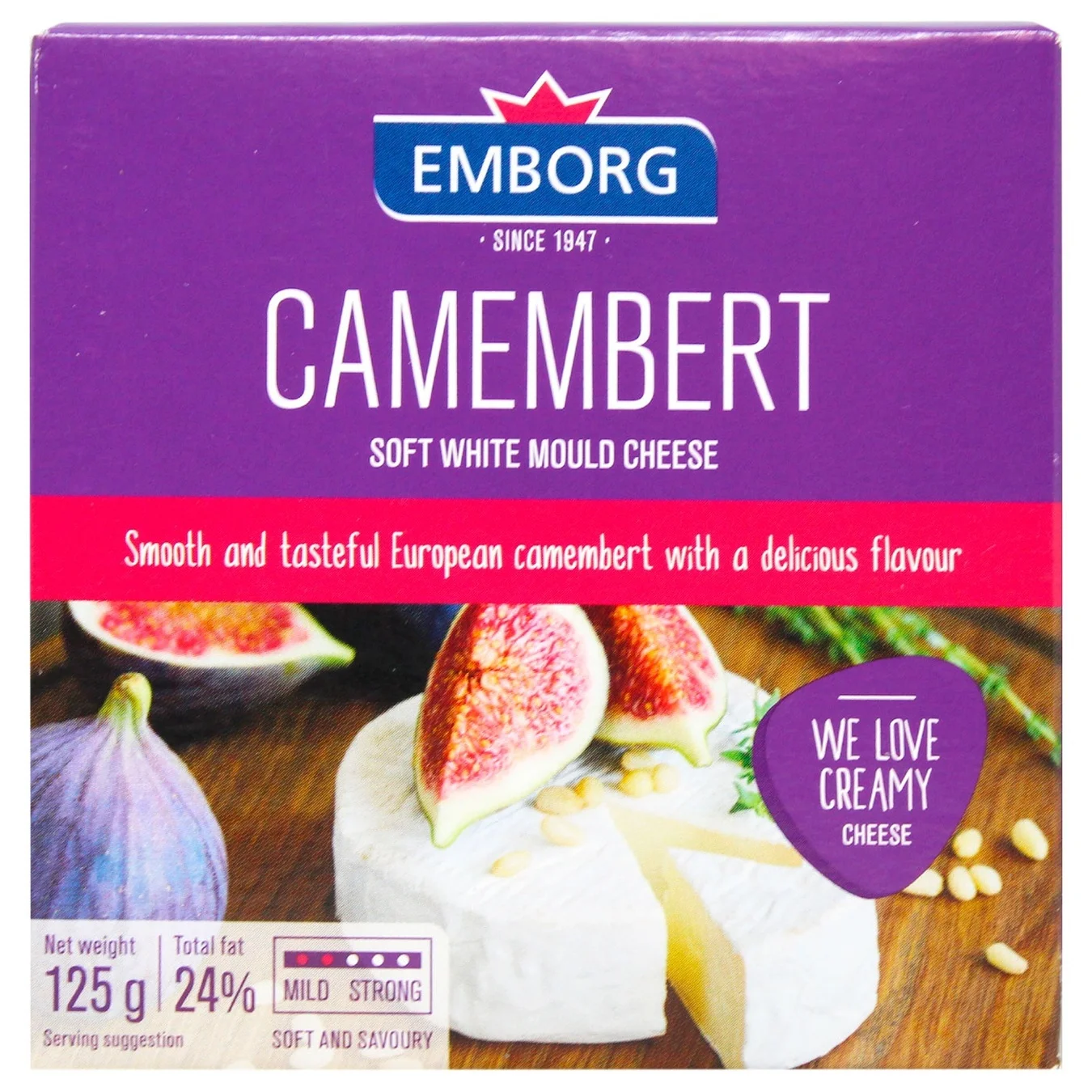 камамбер 125гр дания
