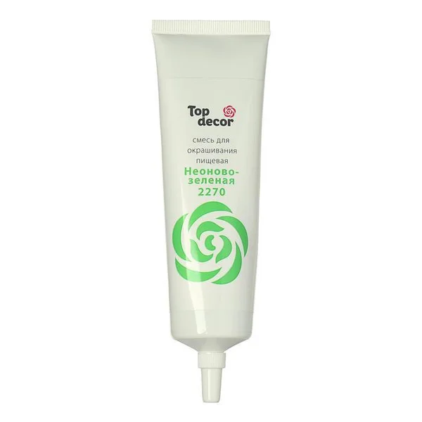 Краситель зеленая топ декор тюбик 100гр