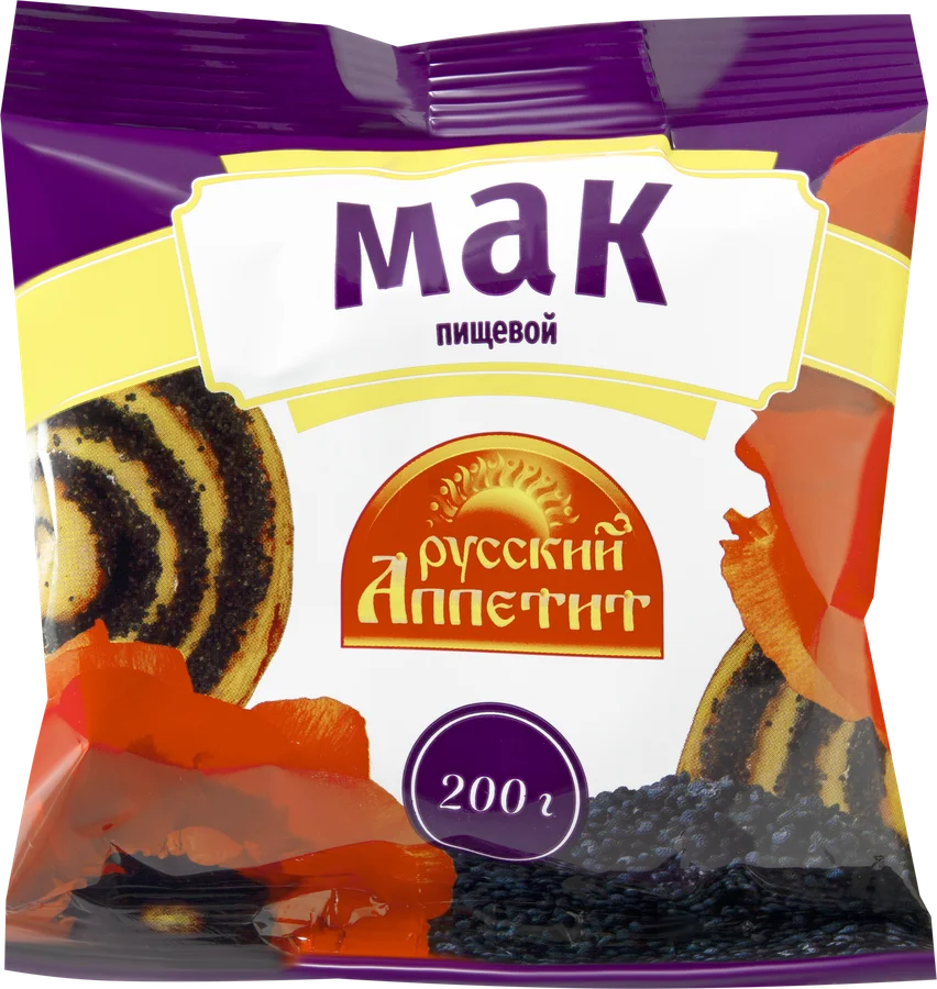Мак пищевой 200гр