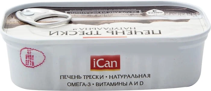 Печень трески икан 115гр