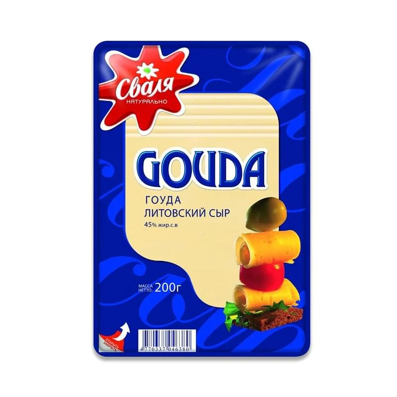 Гауда нарезка 150гр