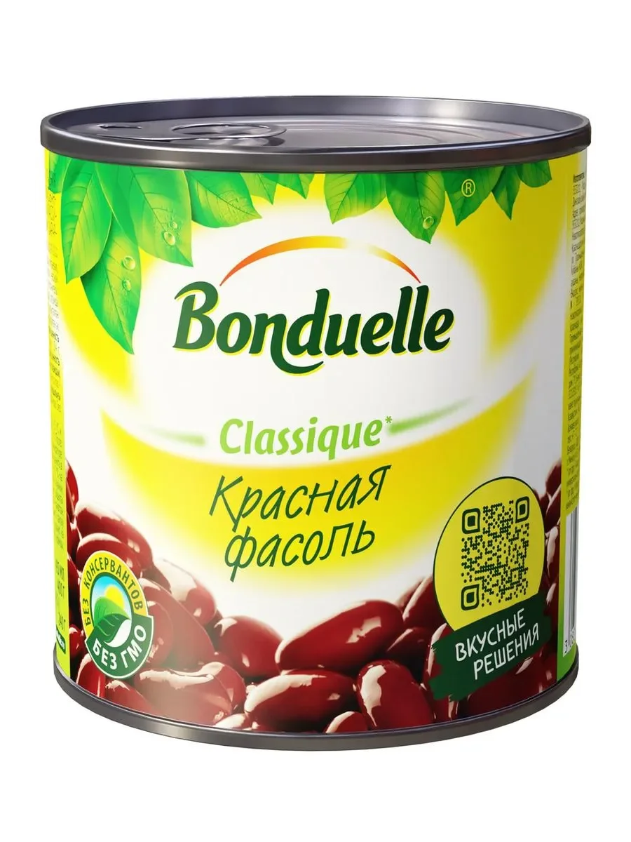 фасоль красная бондюель 425мл