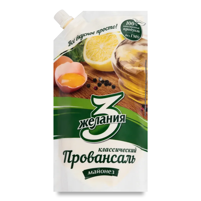 Майонез 3жел 380гр