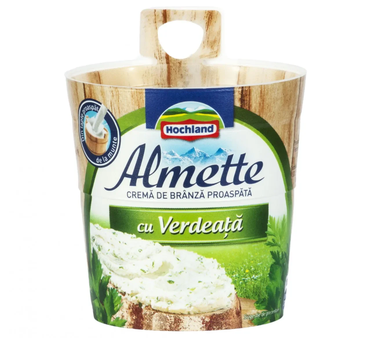 Сыр альметте с зеленью 150г