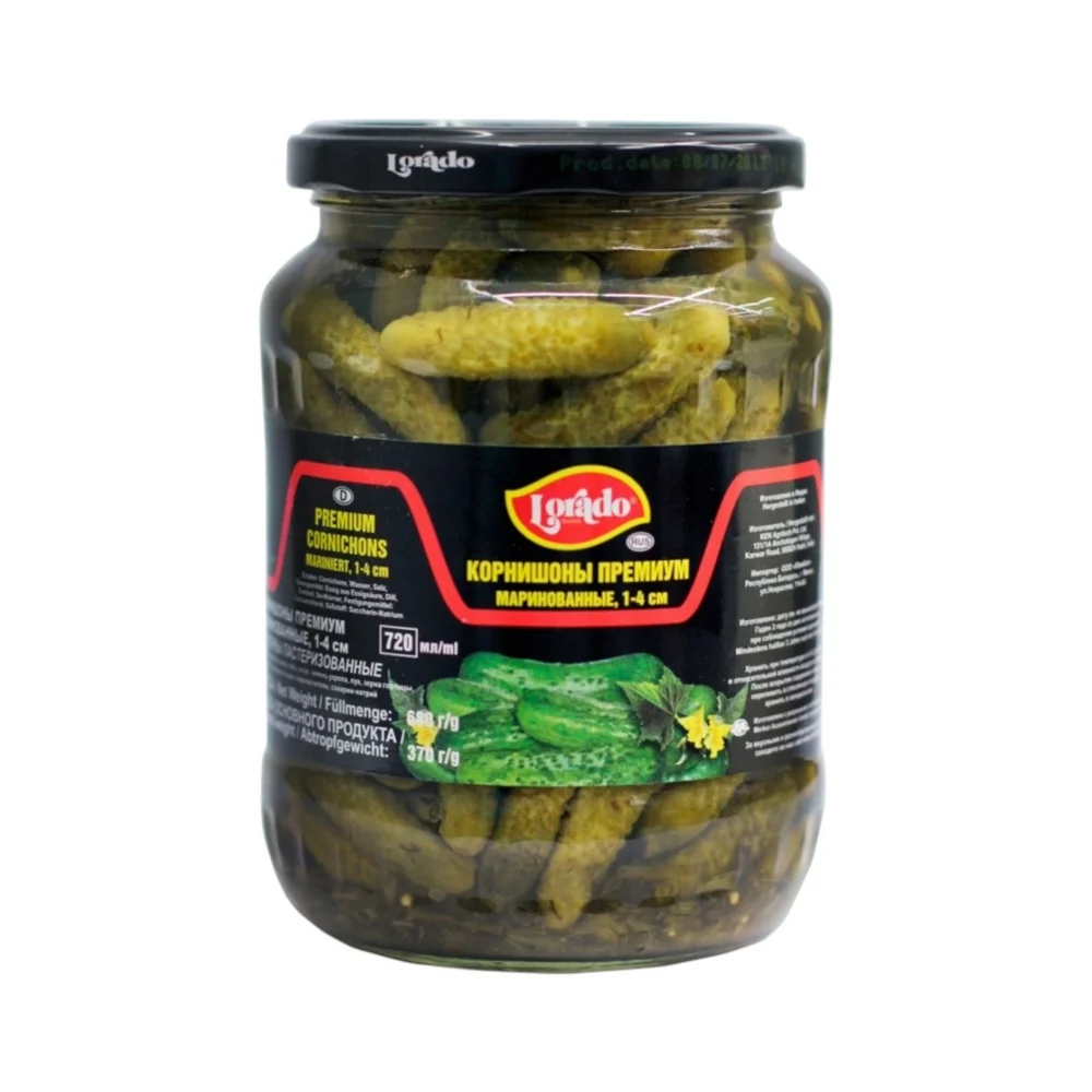Корнишон индийский 1-4см 700г