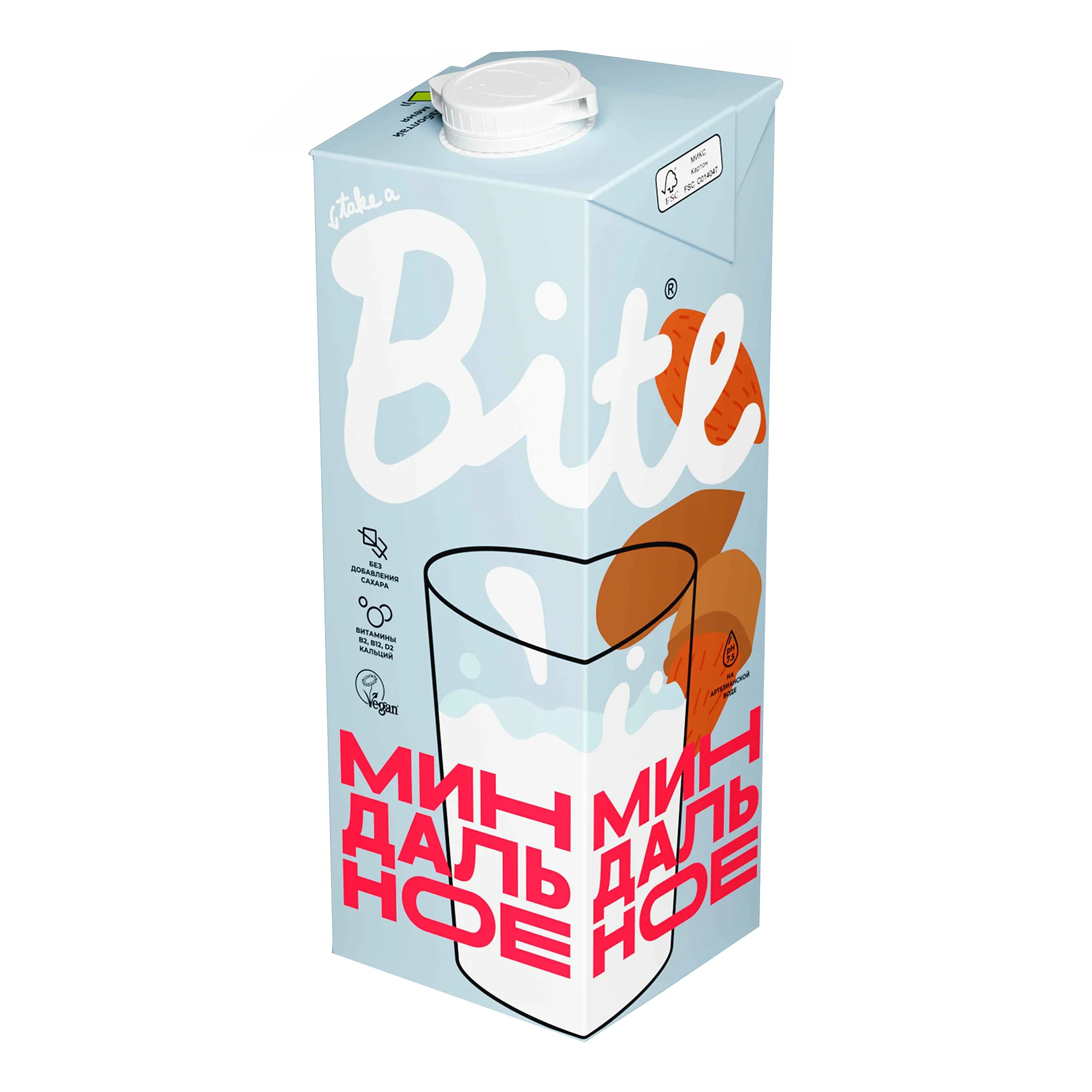 Миндаль байт молоко 1л
