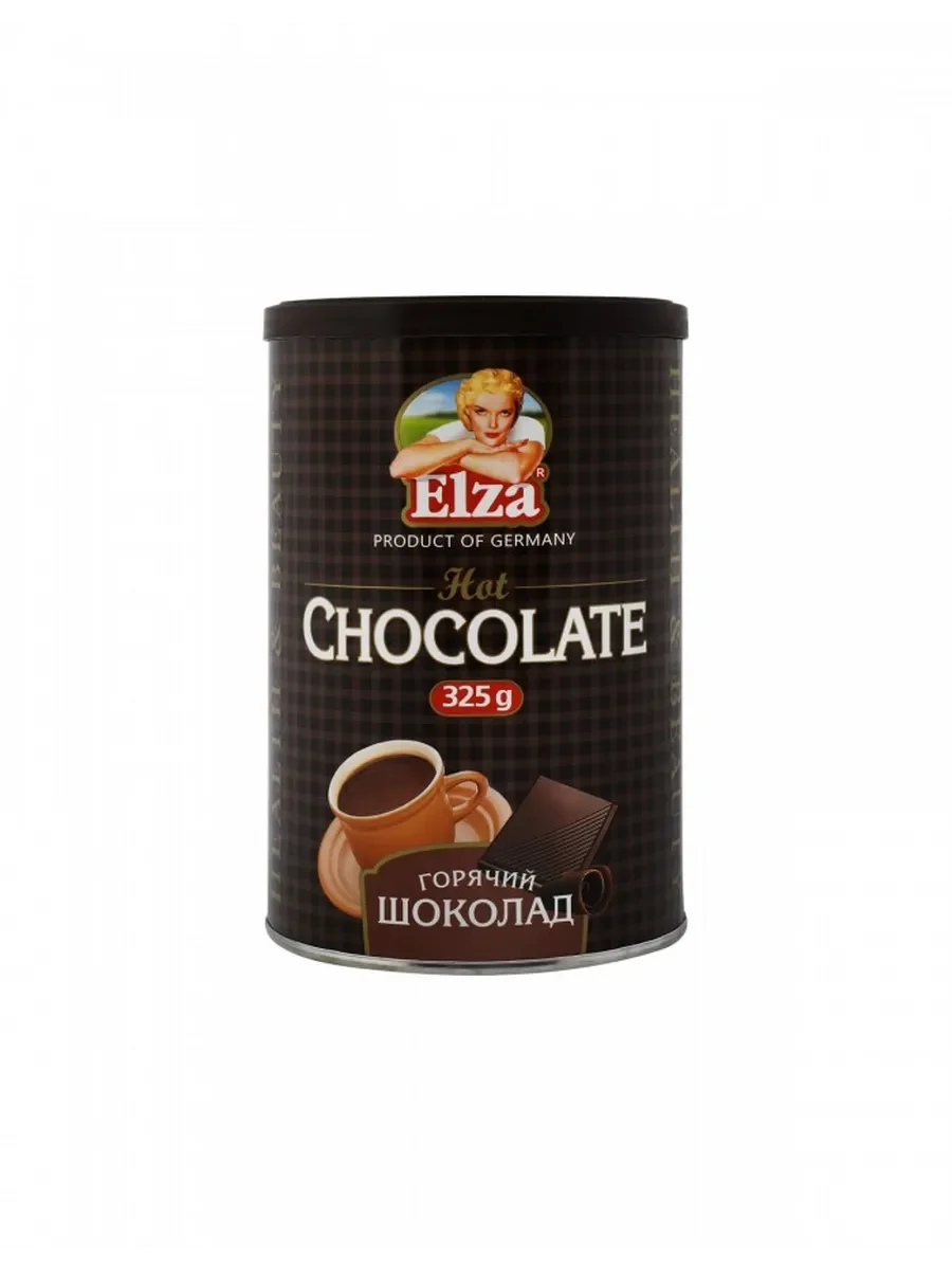 Горячий шоколад ELZA "Hot Chocolate", банка 325 г